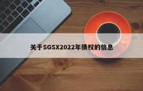 关于SGSX2022年债权的信息