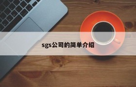 sgs公司的简单介绍
