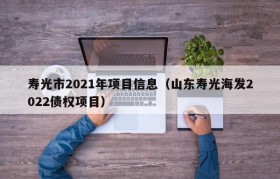 寿光市2021年项目信息（山东寿光海发2022债权项目）